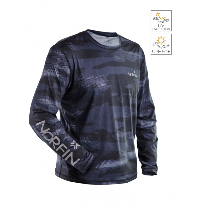 Джемпер NORFIN SUN PRO SHADOW GRAY р.XL 132504-XL