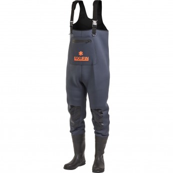 Полукомбинезон забродный NORFIN SHADOW NEOPRENE BOOTFOOT р.43-M с сапогами Полукомбинезон забродный NORFIN SHADOW NEOPRENE BOOTFOOT р.43-M с сапогами